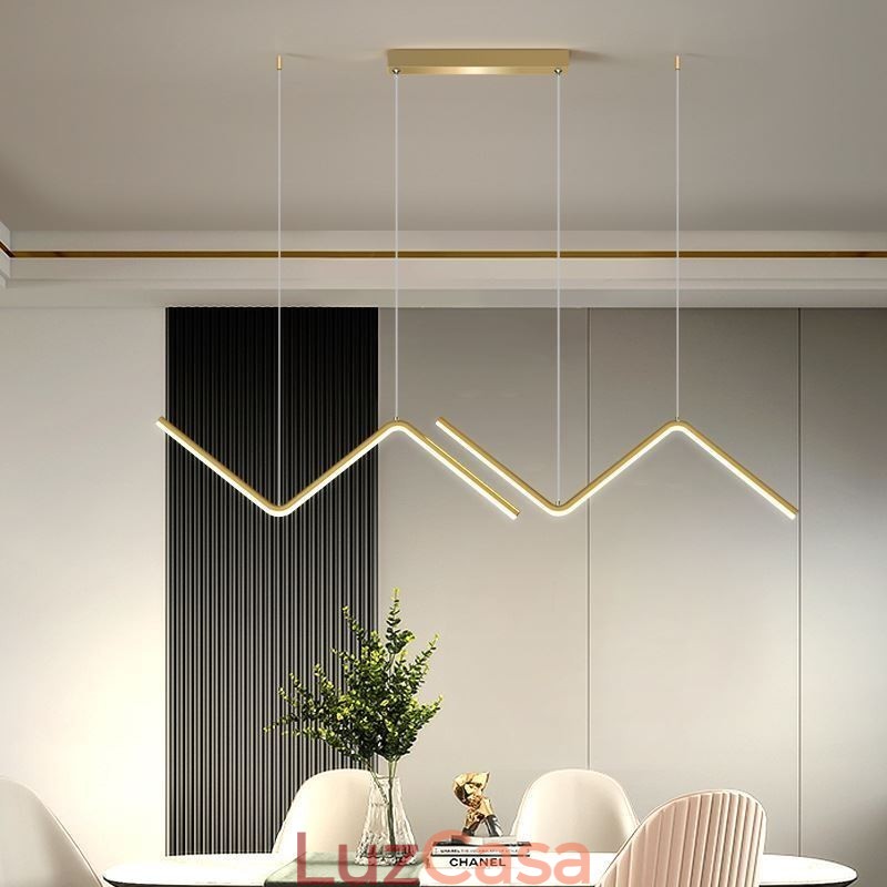 Luminária pendente minimalista decorativa