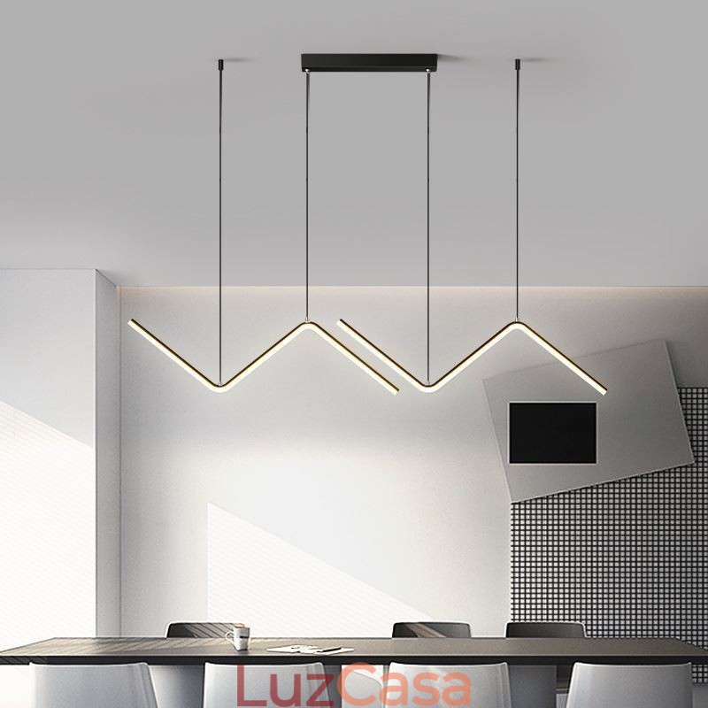 Luminária pendente minimalista decorativa