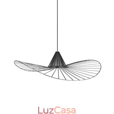 Luminária pendente de ferro simples, abajur de chapéu de palha, 1 luz Luminária pendente de ferro simples, abajur de chapéu de palha, 1 luz