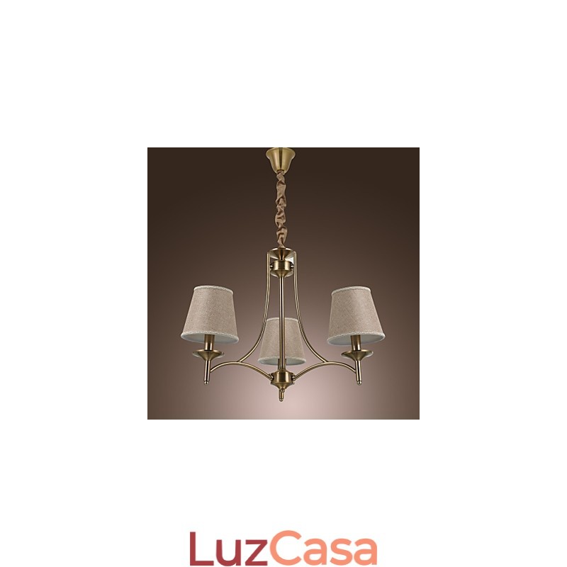 Moderno Contemporâneo Tradicional Clássico Rústico Lodge Vintage Ilha Latão Metal Lustre Jantar