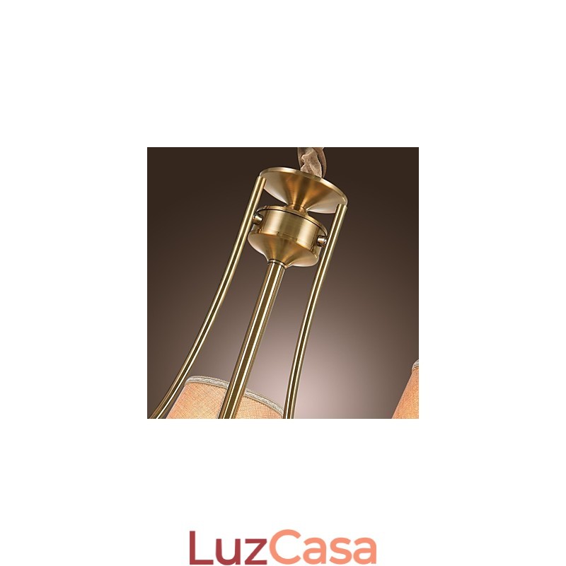 Moderno Contemporâneo Tradicional Clássico Rústico Lodge Vintage Ilha Latão Metal Lustre Jantar