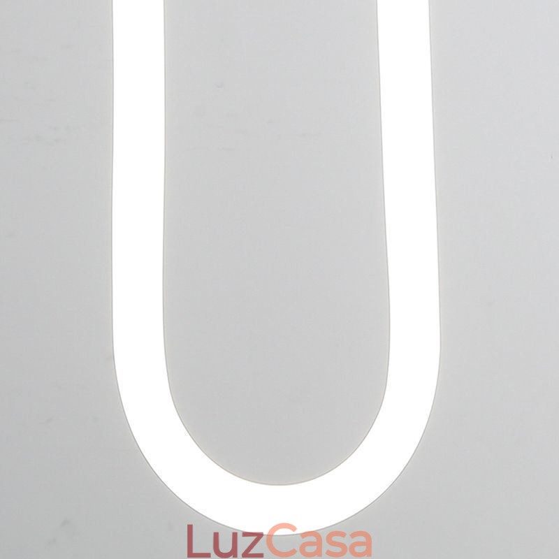 Luminária pendente simples e moderna de latão