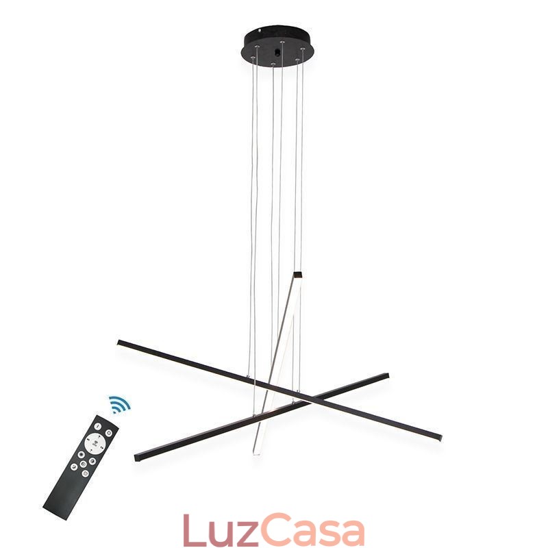 Luminária pendente de suspensão linear Luminária decorativa