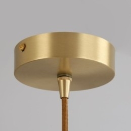Luminária de teto moderna com ajuste de intensidade de luz acrílica l