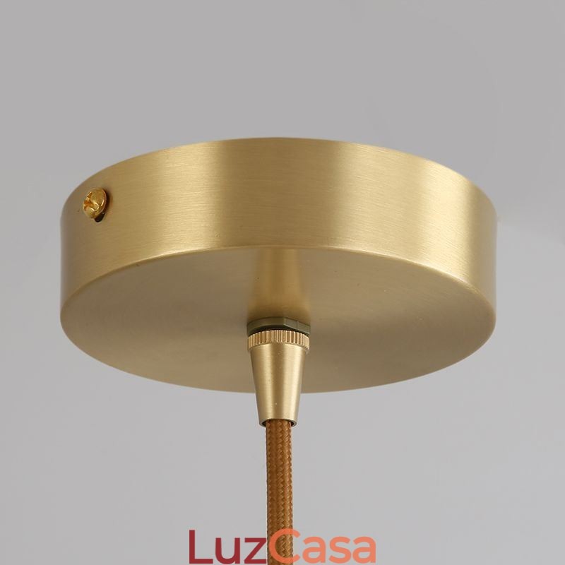Luminária de teto moderna com ajuste de intensidade de luz acrílica l
