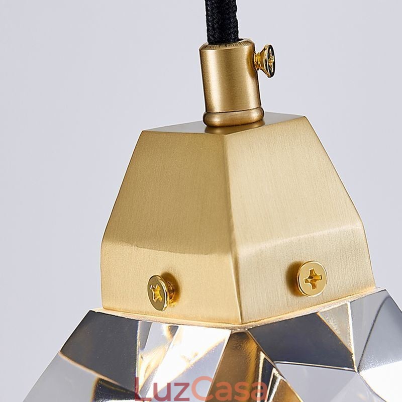 Mini Simples Bola De Cristal Luz Pendurada Luz De Teto