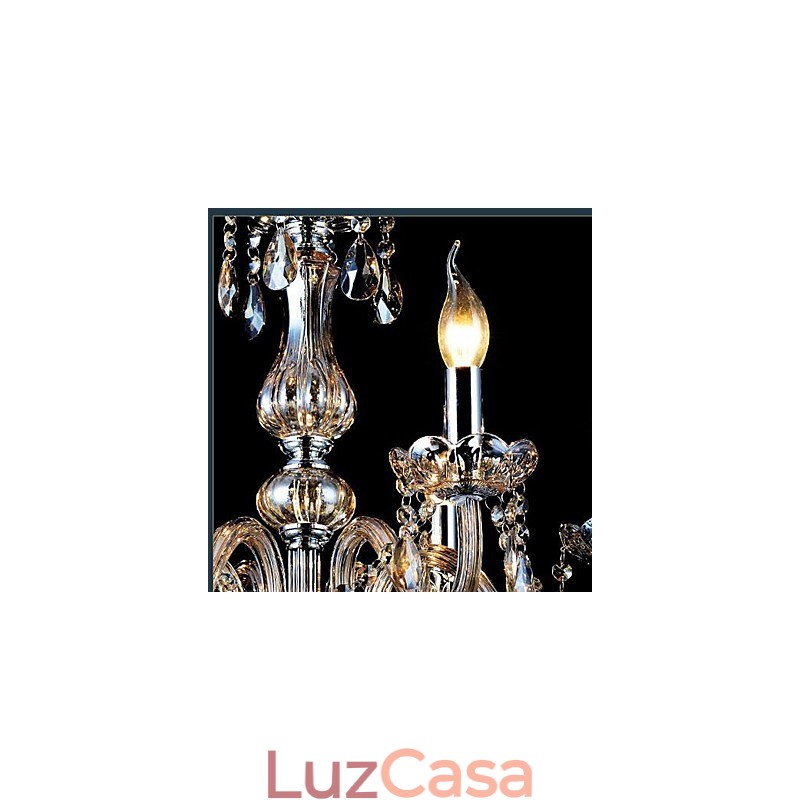 Lustre moderno contemporâneo tradicional clássico vintage cristal galvanizado vidro