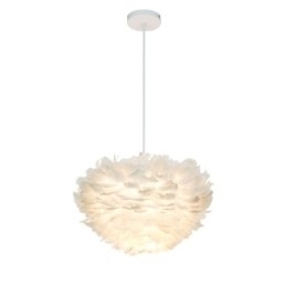 Luminária pendente decorativa Pretty Feather