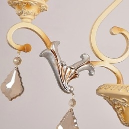 Lustre de pintura de cristal clássico tradicional