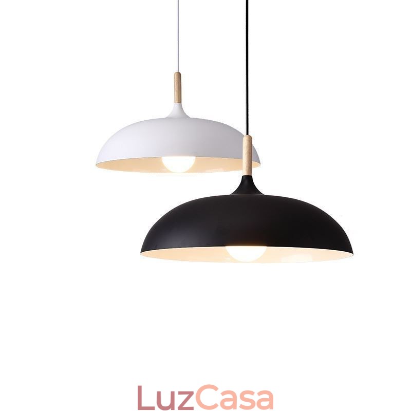 Luminária pendente moderna Luminária pendente colorida Macaron