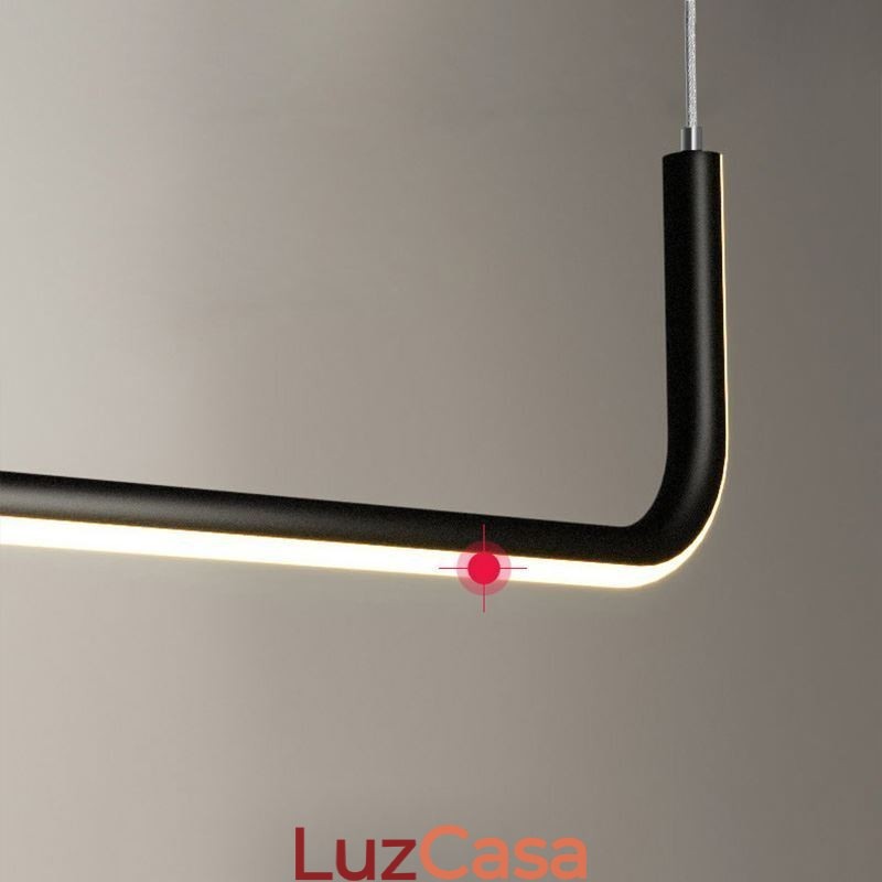 Luminária pendente moderna e minimalista