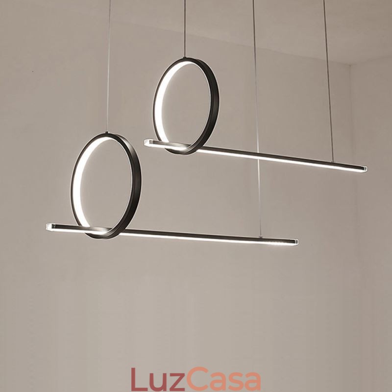 Luminária pendente minimalista decorativa
