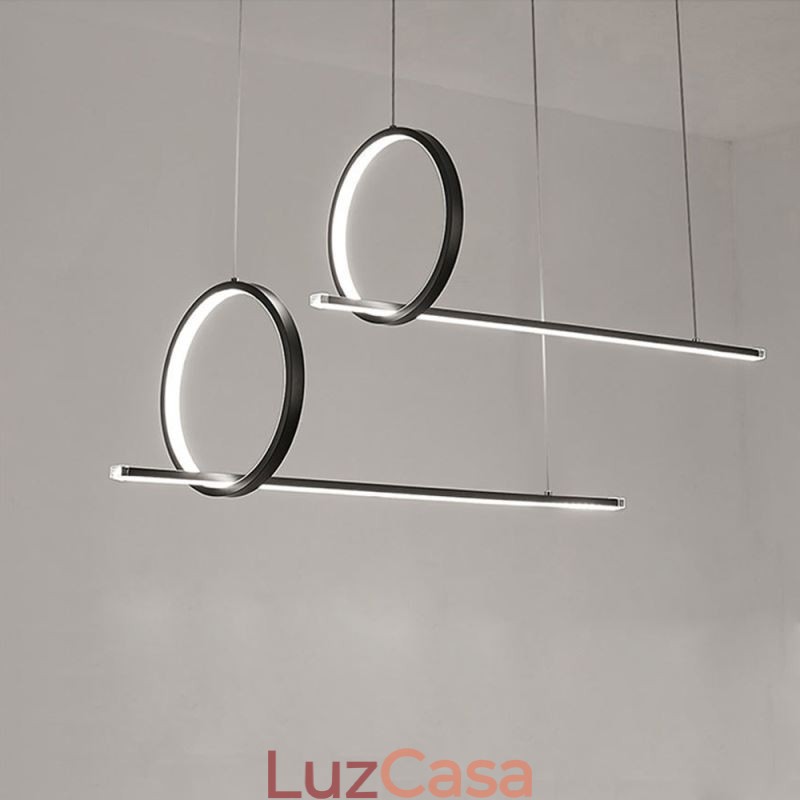 Luminária pendente minimalista decorativa