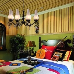 Lustre de pintura estilo vela clássico tradicional