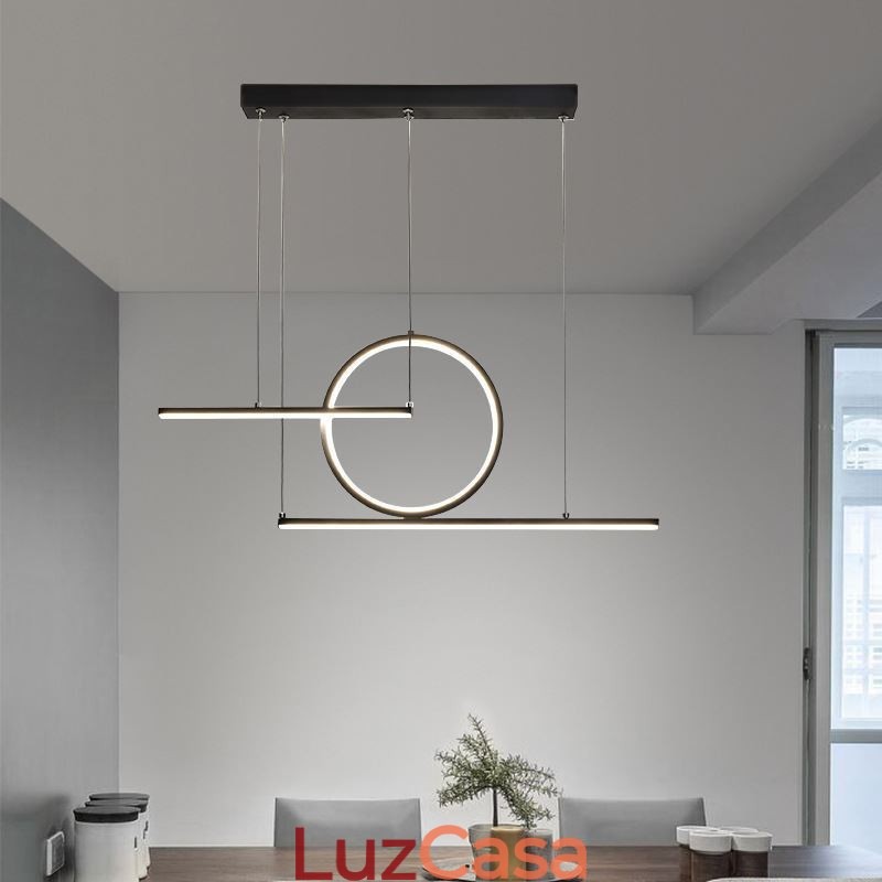 Luminária pendente minimalista decorativa