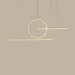 Luminária pendente minimalista decorativa
