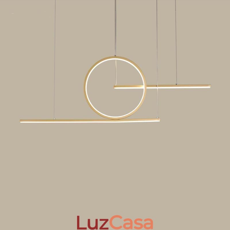 Luminária pendente minimalista decorativa