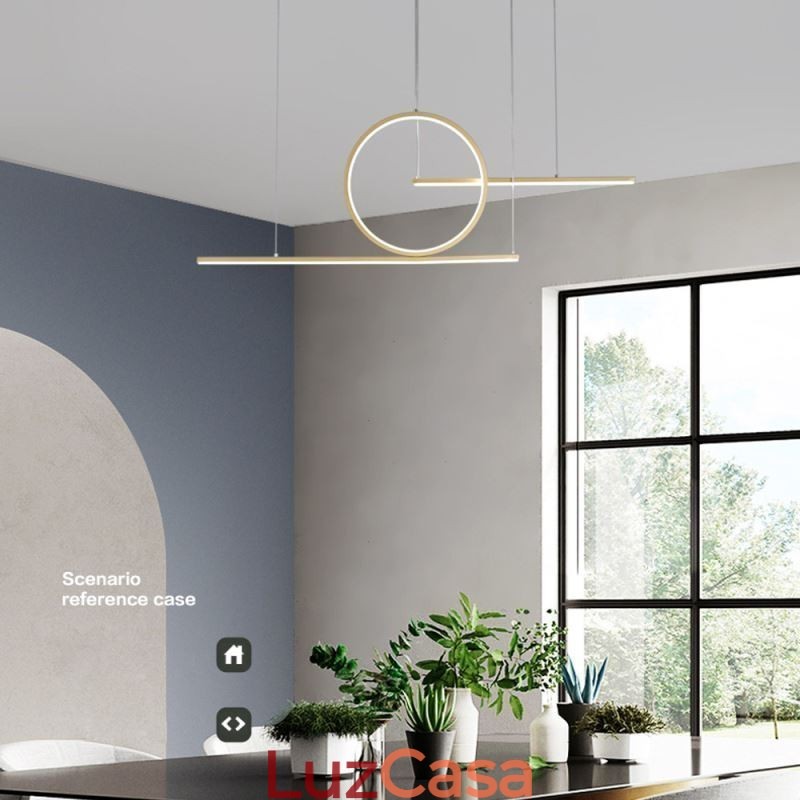 Luminária pendente minimalista decorativa