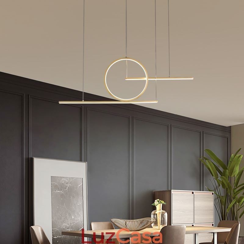 Luminária pendente minimalista decorativa