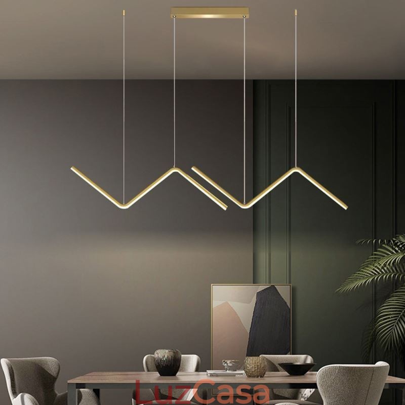 Luminária pendente minimalista decorativa