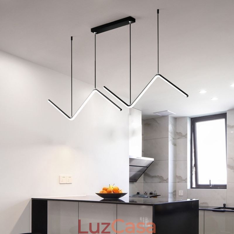 Luminária pendente minimalista decorativa