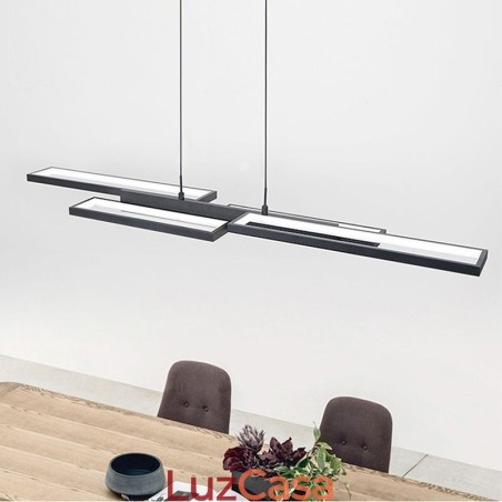 Luminária pendente moderna de teto horizontal Luminária pendente moderna de teto horizontal
