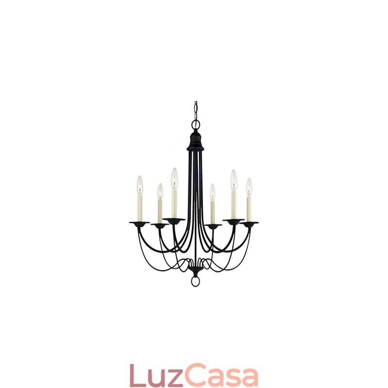 Lustre de metal galvanizado