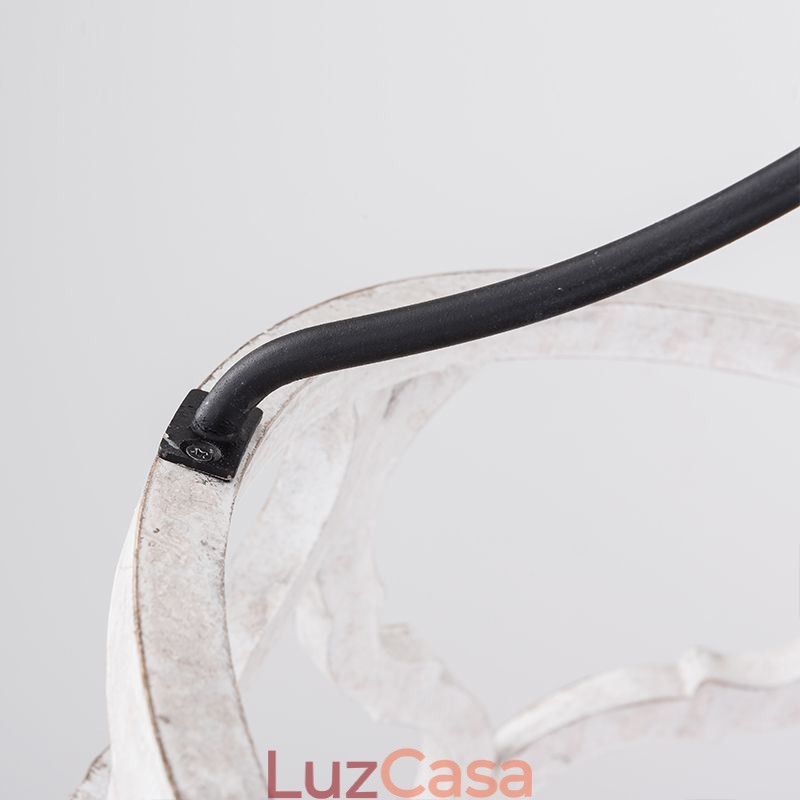 Luminária pendente estilo vintage com 4 lanternas