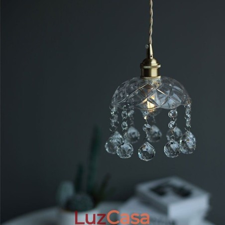 Mini pingente de vidro moderno, luminária decorativa de 1 luz Mini pingente de vidro moderno, luminária decorativa de 1 luz