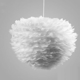 Luminária pendente decorativa Pretty Feather