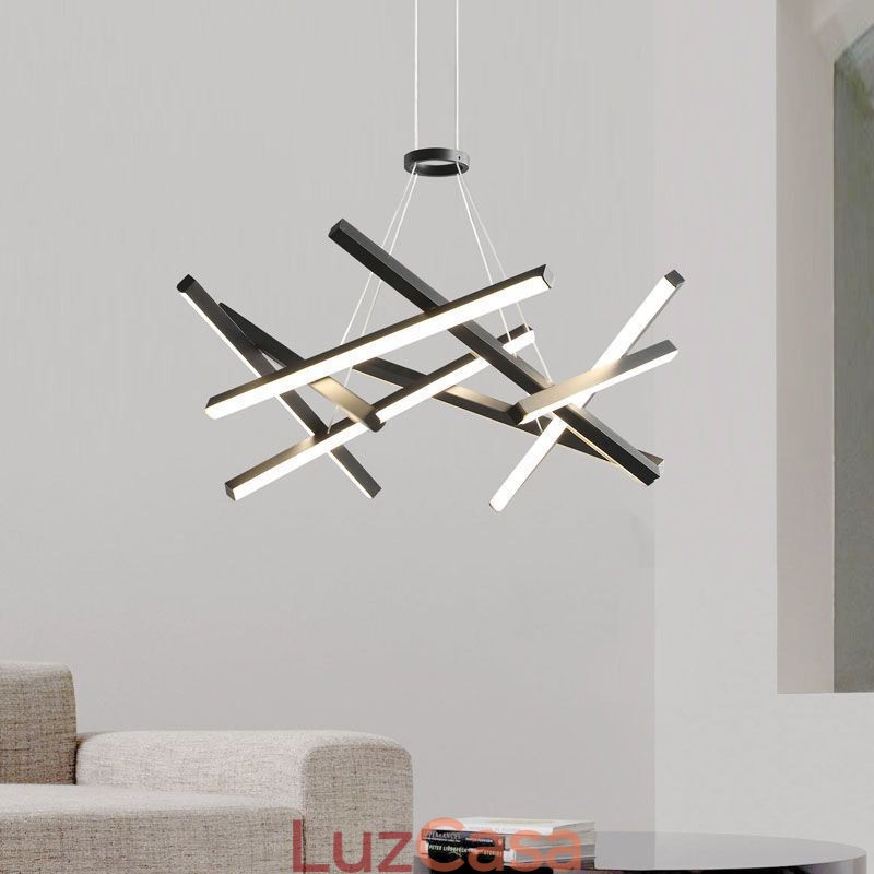 Luminária pendente moderna e simples em forma de ninho de pássaro em gel de sílica