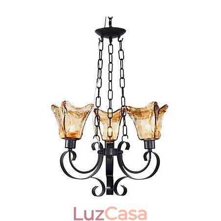 Lustre de metal com pintura clássica tradicional Lustre de metal com pintura clássica tradicional