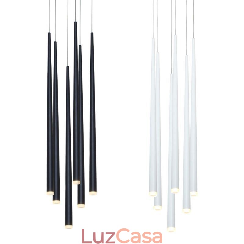6 Luzes Pendentes Meteorer Pendentes