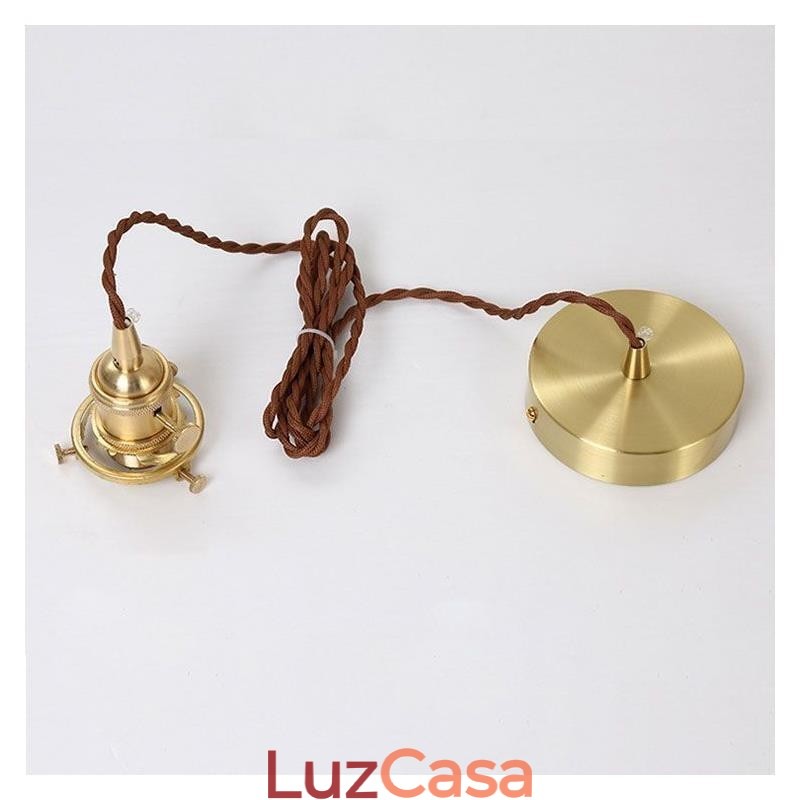 Luminária pendente de vidro minimalista moderna Luminária de teto decorativa