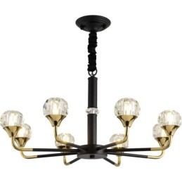 Lustre de cristal moderno e elegante