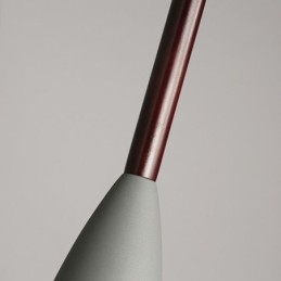 Luminária pendente simples e moderna com três luzes, luminária criativa de alumínio para café