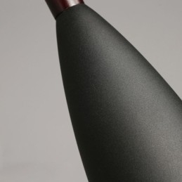 Luminária pendente simples e moderna com três luzes, luminária criativa de alumínio para café