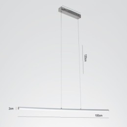 Luminária pendente nórdica, luminária pendente cilíndrica criativa em acrílico