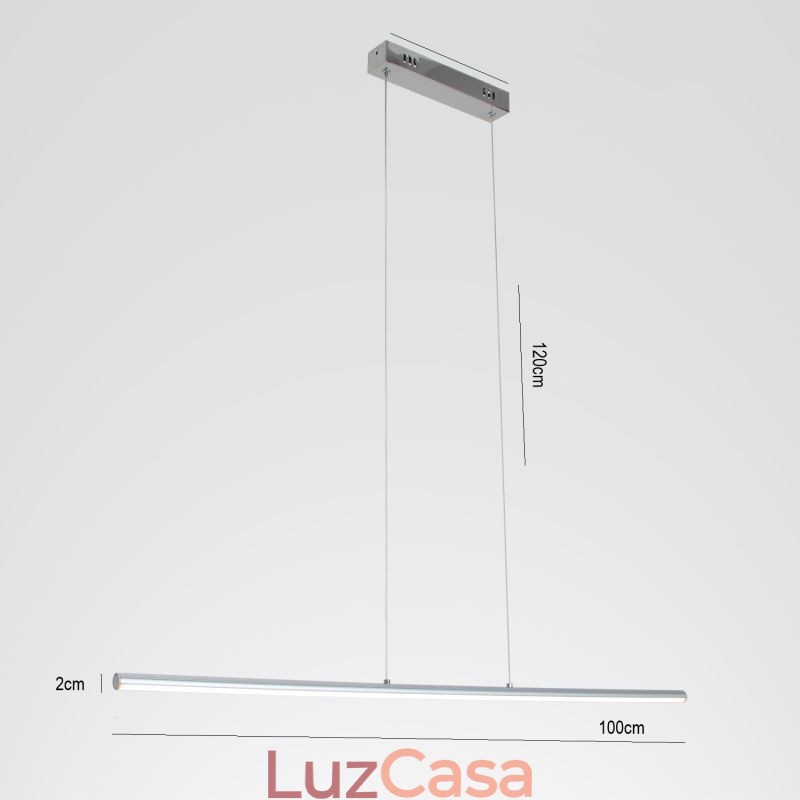 Luminária pendente nórdica, luminária pendente cilíndrica criativa em acrílico