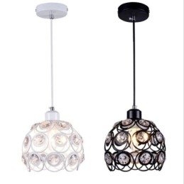 Ideias de ilha para luminária pendente de ferro com cristal oco