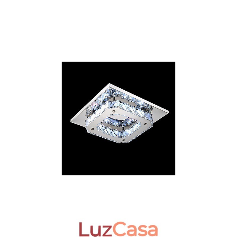 Montagem embutida de metal galvanizado contemporâneo moderno