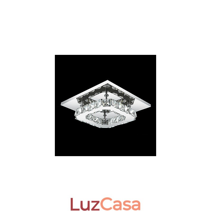 Montagem embutida de metal galvanizado contemporâneo moderno
