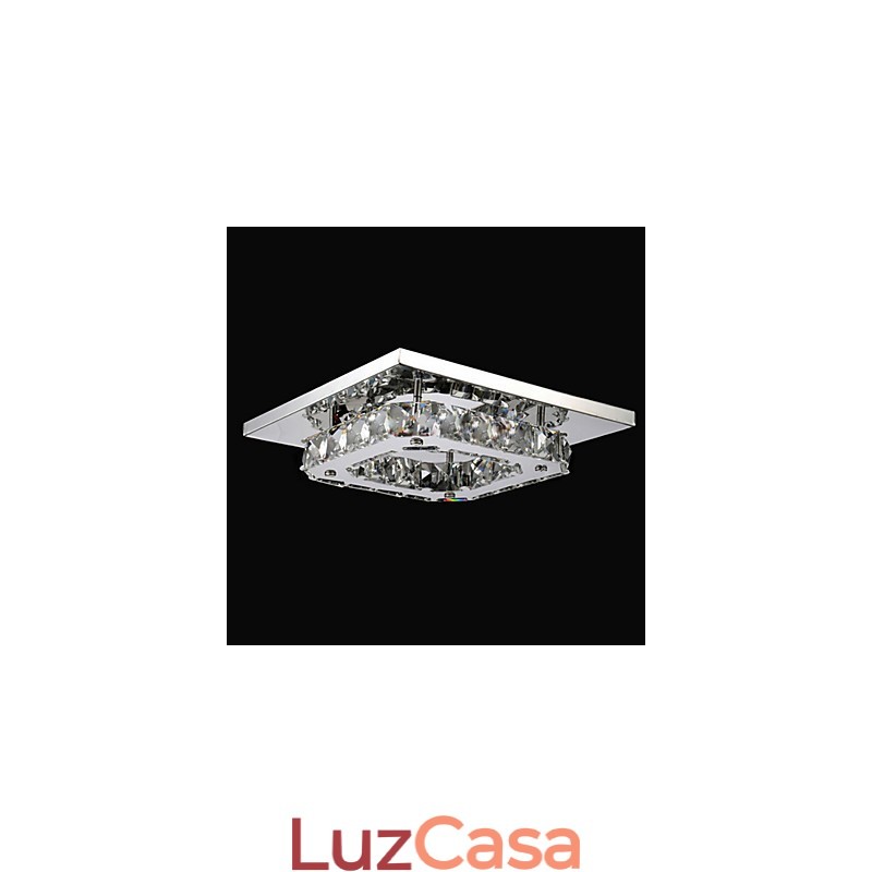 Montagem embutida de metal galvanizado contemporâneo moderno