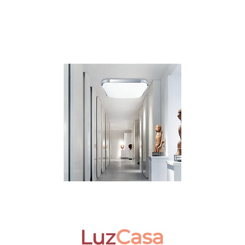 Montagem embutida de metal galvanizado contemporâneo moderno