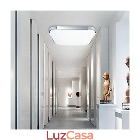 Montagem embutida de metal galvanizado contemporâneo moderno