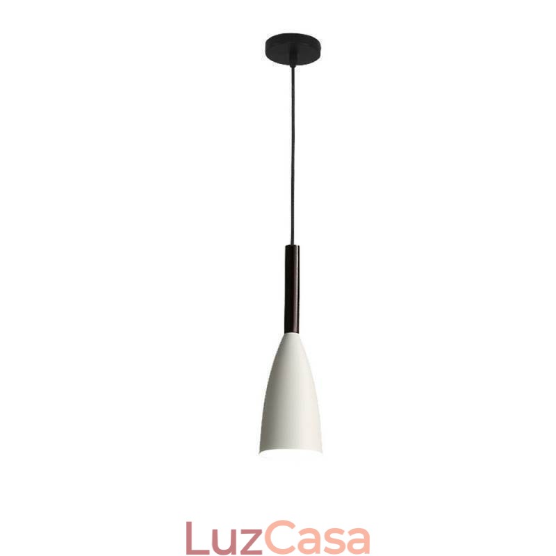 Luminária pendente moderna, design especial e simples, lâmpada de luz