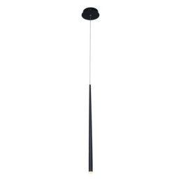 Luminária pendente contemporânea em formato de cilindro, luminária de chuva de meteoros