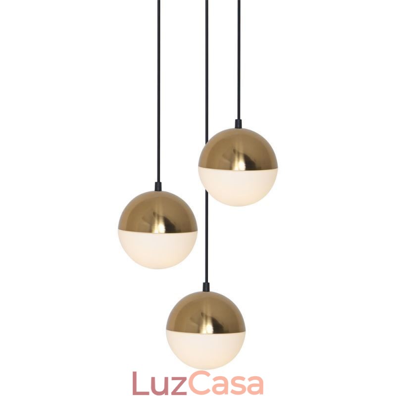 Nordic Ball Cluster Pendant Light Moderno Criativo Forma Redonda Lâmpada Iluminação