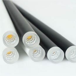 Luminária pendente moderna e simples em formato de cilindro, luminária de chuva de meteoros