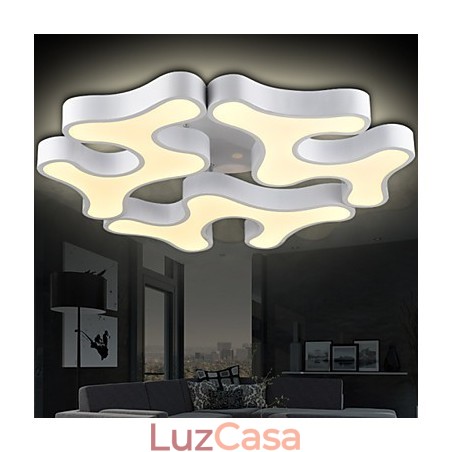 Luminárias de teto modernas de alta qualidade embutidas em metal